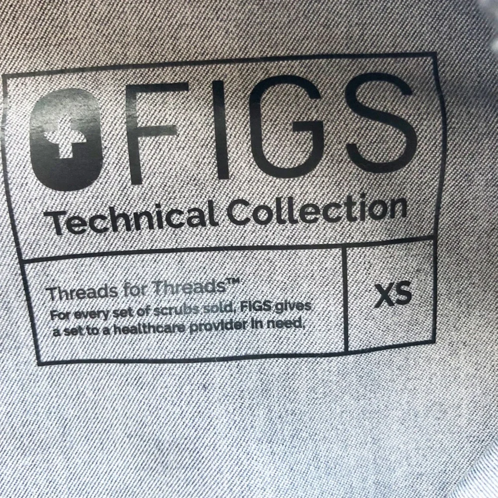 FIGS Scrubs Mens XS Tansen Jogger Pants Graphite Gray Technical Collection